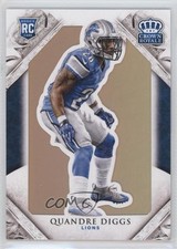 2015 Panini Crown Royale Rookie Retail Bronze Quandre Diggs #118 8k4