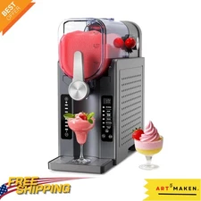 Effortless Slushie Machine No Ice Needed - 70 oz Soft Serve & Ice Cream Maker