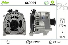 Lichtmaschine Generator Lima VALEO RE-GEN - AT 440991 +71.40� Pfand 14V f�r BMW