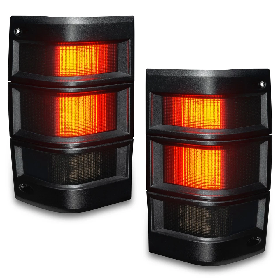 LED Tail Lights Taillights fits Select Jeep Comanche MJ 5909-020 ORACLE Lighting - Image 2 of 4