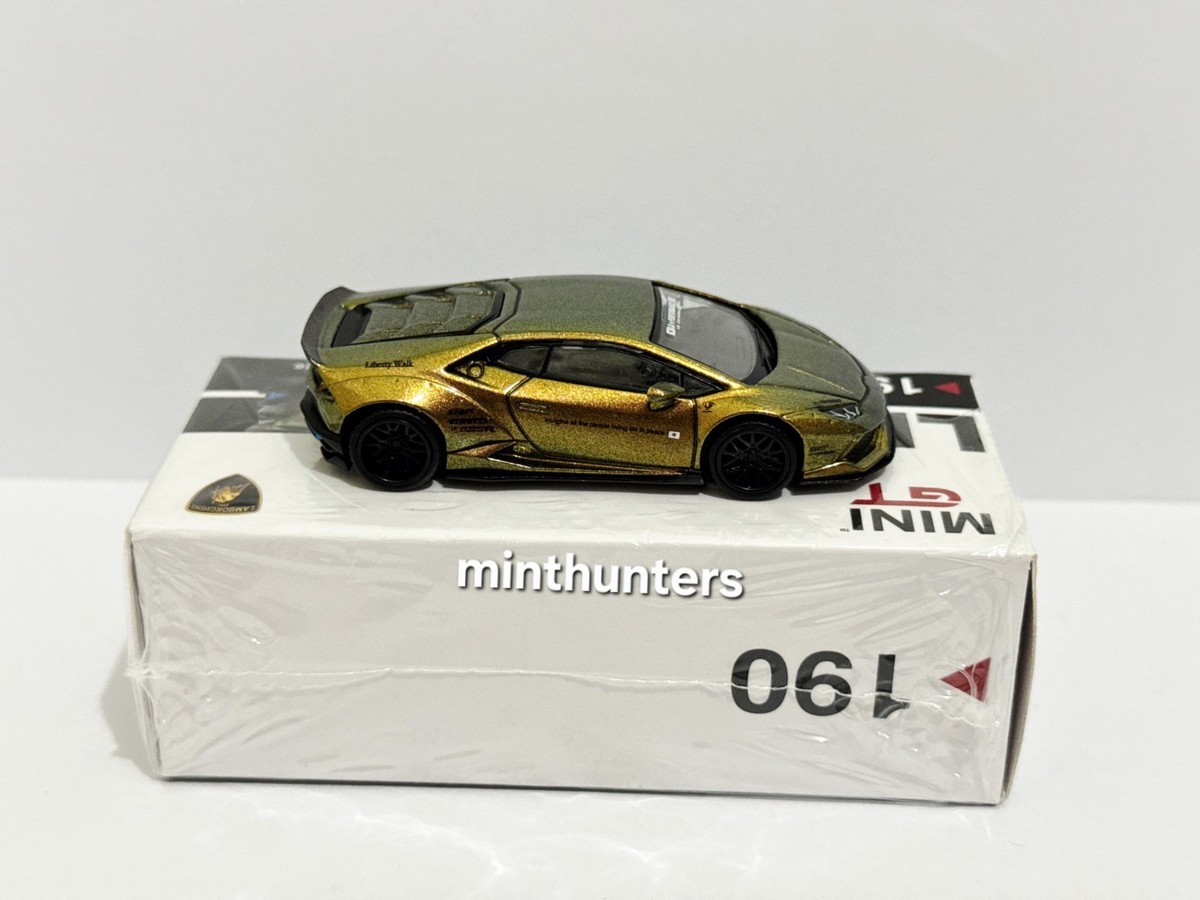 MINI GT 1:64 LB-WORKS LAMBORGHINI HURACAN MAGIC BRONZE #190 OPEN