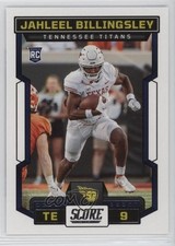 2023 Score Rookies Jahleel Billingsley (Should Be Card #400) #397 Rookie RC 11pj. rookie card picture