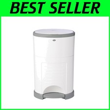 Sustainable Plus Diaper Pail  Holds 495 Diapers, Step-Action Convenience