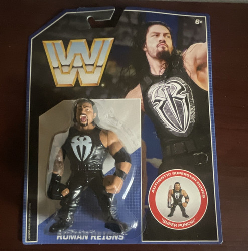 2016 WWE Mattel Retro Series 1 Roman Reigns with S...