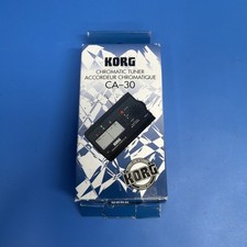 Korg CA-30 Chromatic Tuner Digital Instrument Tuner Tested New Open Box