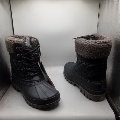 Storm By Cougar Carlisle Carlisle Boots Women's 7M Black Lace-up A202