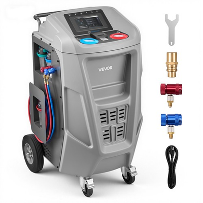 #ad VEVOR Fully Automatic Refrigerant Recovery Machine 1234yf A C Vacuum Recharging $3259.99