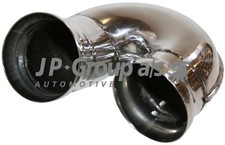 Abgasrohr DANSK JP GROUP 1620400700 Endschalldämpfer Edelstahl für PORSCHE 911