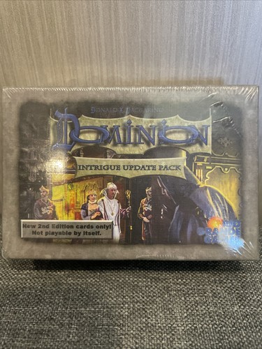 2009 - Intrigue -  Card Update Pack Dominion 2nd EdRio Grande Games Board Game - Picture 1 of 2