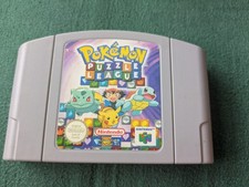 Thumbnail of ebay&reg; auction 298434053137 | Pokemon Puzzle League für Nintendo 64 N64 UK PAL, nur Cartridge Retro Gaming