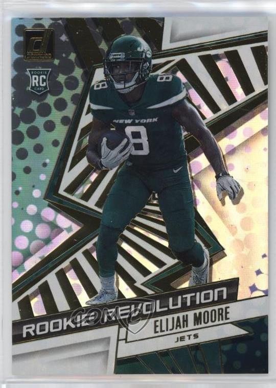 2021 Panini Donruss Rookie Revolution Elijah Moore #REV-EMO RC 0s9t
