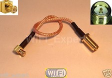 1x RP-SMA Female to MCX Male Right Angle RG316 Pigtail 4 6 8 10 12 14 16 20 INCH