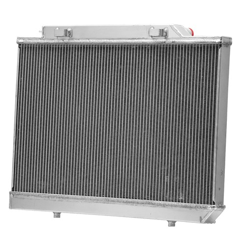 Radiador de aluminio de 3 filas para Mercedes-Benz 300SDL 1986-1987 1990-91 350SD diésel - Imagen 4 de 8