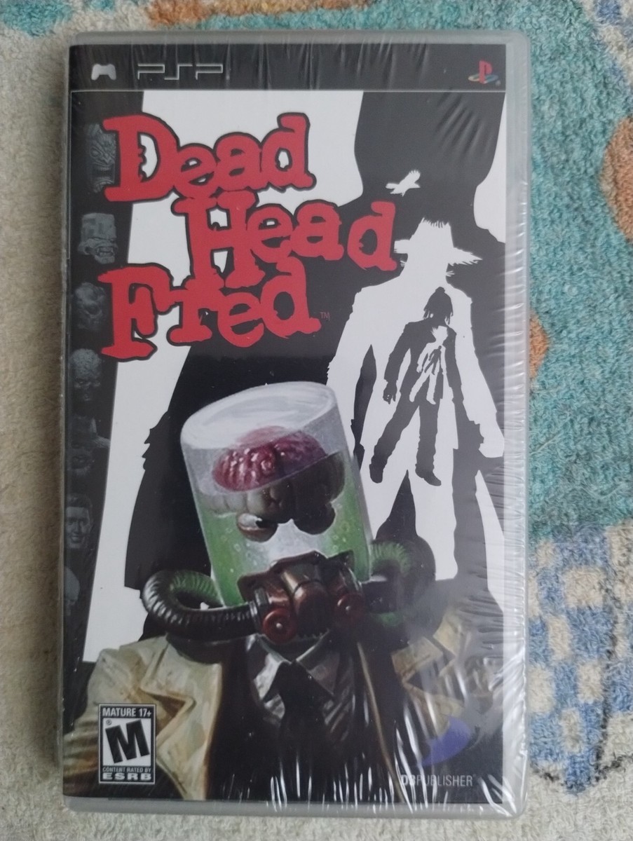 PlayStation Portable - PSP★Dead Head Fred 海外版(国内本体動作可能) PSP Lot Dead Head Fred CIB + House of the Dead Video (Sony