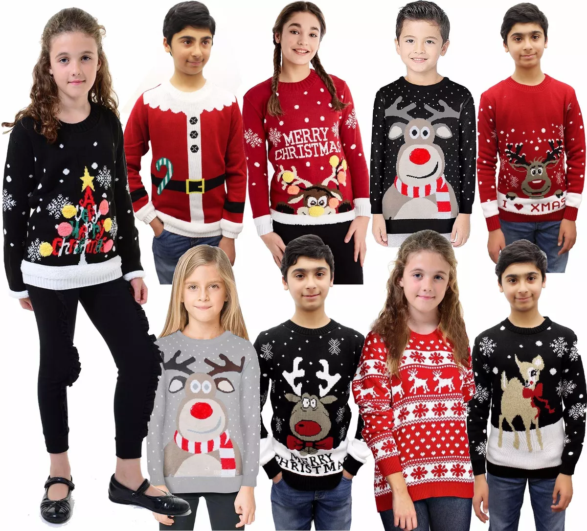 Boys xmas tops clearance