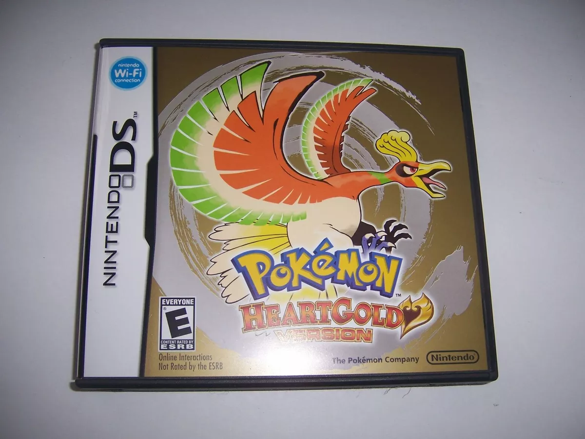 Pokemon Heartgold Version Case and Game Manual : Pokemon Company