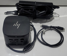 HP Thunderbolt 120W G2 Docking Station HSN-iX01 W/120w AC Adapter USB-C QTY