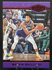 MARVIN BAGLEY 2018-19 Panini Chronicles RED Plates & Patches /149 RC Kings #375
