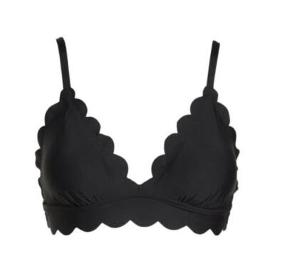 【BONNAE】 Graphic bikini ♥Black BONNAE : 본네] GRAPHIC BIKINI TOP BLACK - SAMPLAS