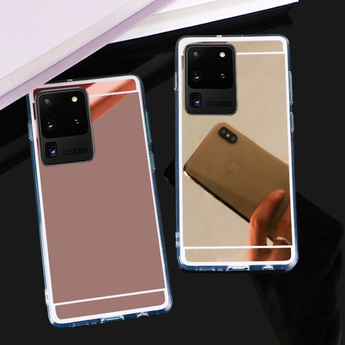 Mirror Slim Cover Tpu Silicone Case For Samsung S21 Sfe Note Ultra A51 S22 Ebay