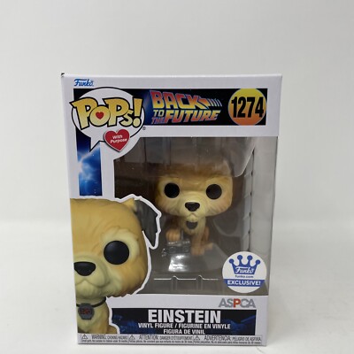 Funko Pops! With Purpose Back To The Future Einstein ASPCA 1274