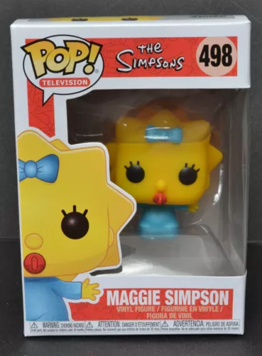 Funko Pop 'Television' MAGGIE SIMPSON Vinyl Figure #498 New NRFB The Simpsons