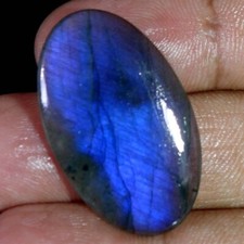 Top Quality Blue Fire Labradorite Oval Shape Labradorite Magical Stone 22.70 Cts