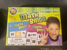 Math Bingo by Dalmatian Press Home School Game New Sealed