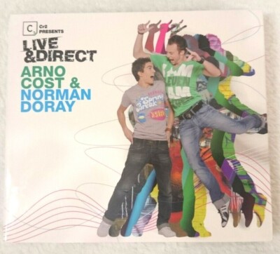 3 x CD - va - Cr2 presents Live & Direct  Arno Cost & Norman Doray / Electronic
