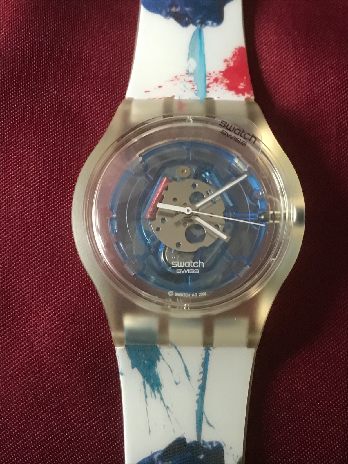 swatch blue man group