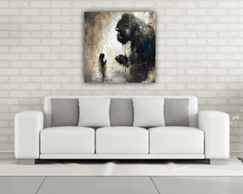 Gorilla & Girl Patrice Murciano Home Décor Canvas Art Print Ready To Hang - Picture 6 of 8