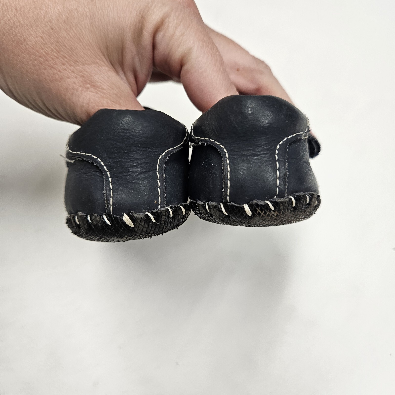 SAOLA Scarpe pedipede piedi nudi neonato bambino suola morbida taglia 6 12 blu navy