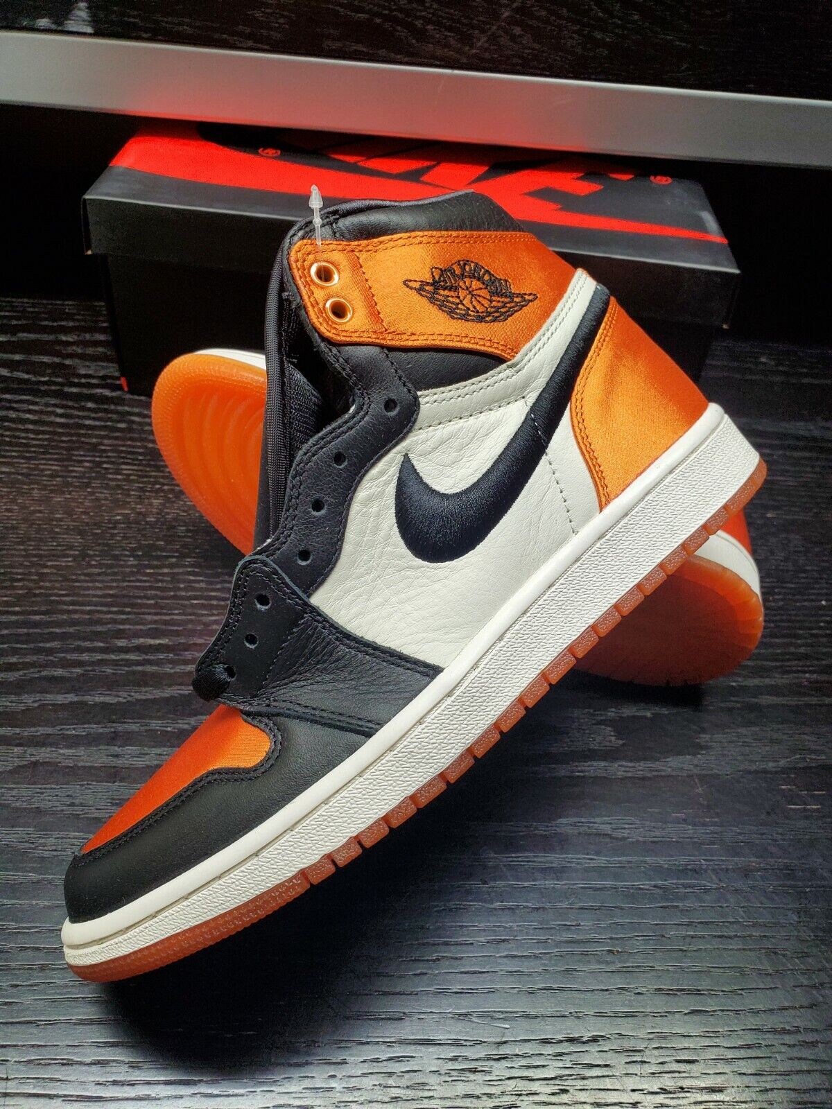 Louis Vuitton Shattered Backboard Jordan 1 Custom Hand Painted Shoes