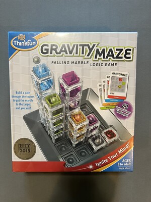 ThinkFun Gravity Maze Marble Run Brain Game & STEM logic Activity