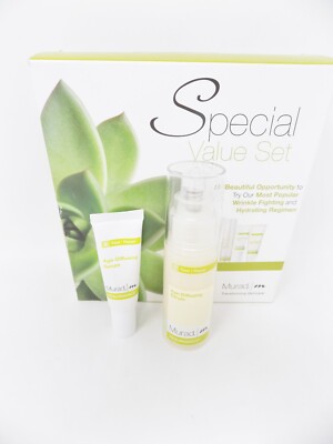 Murad Resurgence Age Diffusing Serum 1 oz AND .33 oz Lot of TWO Bottles FREE