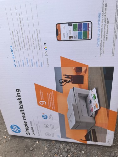 CZĘŚCI ZAMIENNE I NAPRAWY /HP DeskJet 4120e Drukarka wielofunkcyjna w jednym kolorze - biała (26Q90B) - Zdjęcie 3 z 5