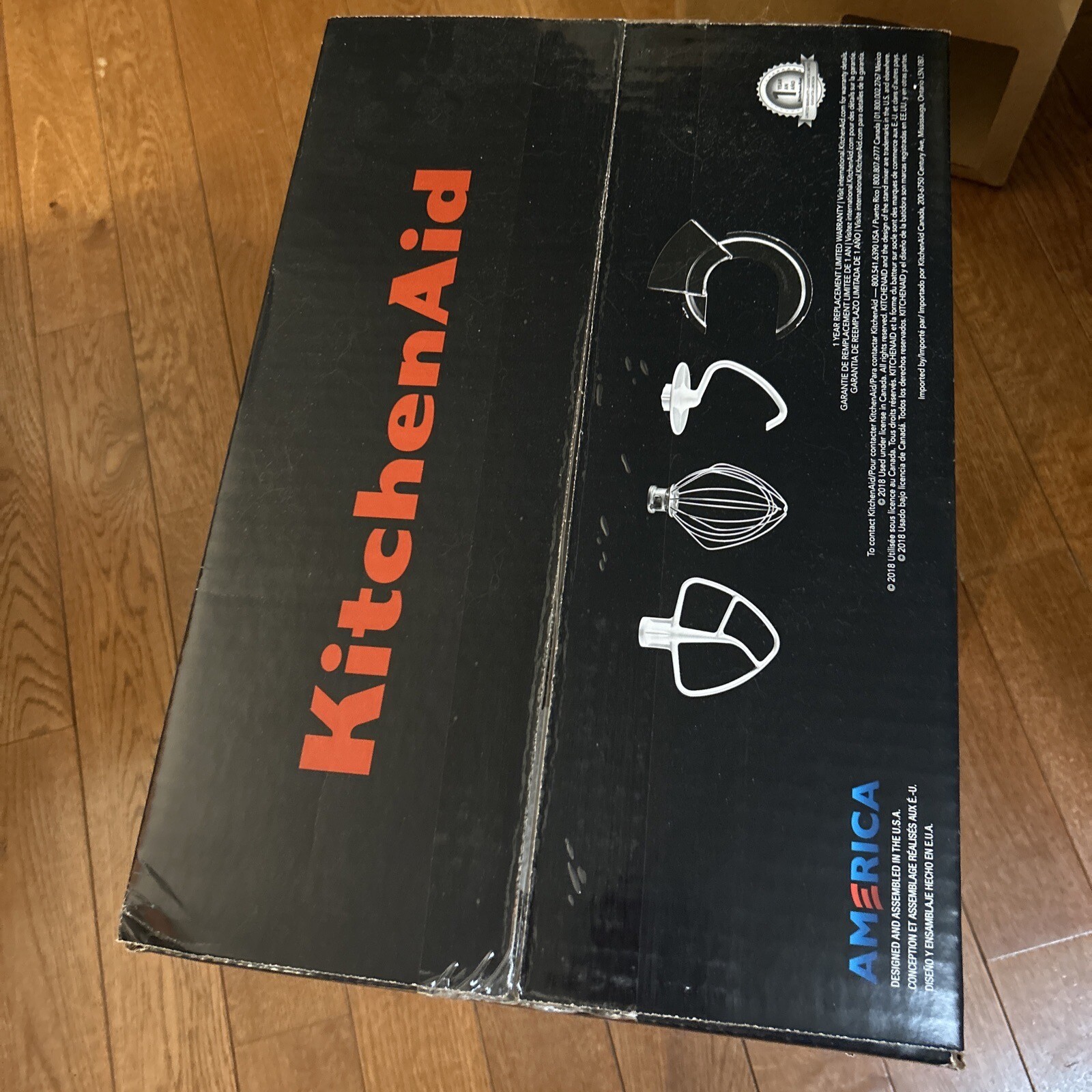 KitchenAid KSM150PSBM Artisan Tilt Head 5Qt. Stand Mixer Black Matte