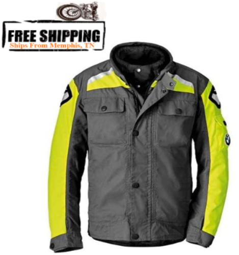 BMW NeonShell Jacket Grey/Neon size 56 