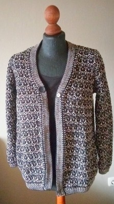 Peter Hahn Strickblazer Strickjacke Cardigan mehrfarbig Gr. 38 neuw.
