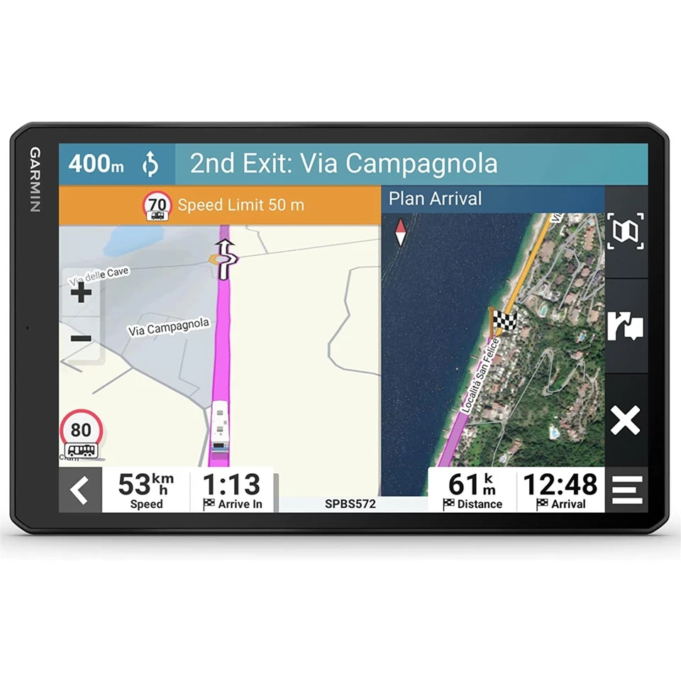 Garmin Camper2273cm 20.3cm Wohnwagen Wohnmobil GPS Sat Nav │ Lifetime Maps + - Bild 3 von 4