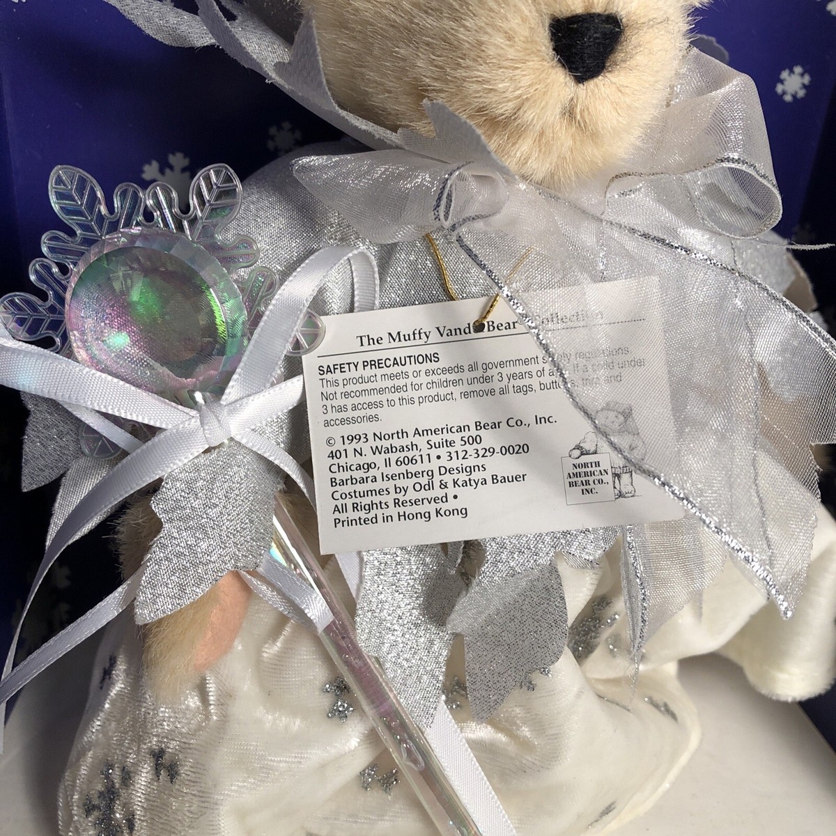 Muffy Snowflake 1993 Limited Edition VanderBear | eBay