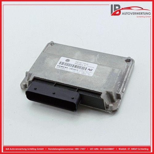 VW TOUAREG 7LA, 7L6, 7L7 2.5 R5 TDI Steuergerät Verteilergetriebe 0AD927755AJ