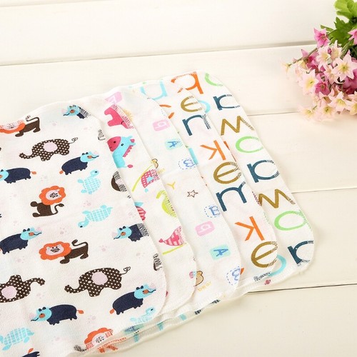 Square Cotton Towel For Baby Face Washcloth Baby Handkerchief Saliva Towel - Picture 2 of 8