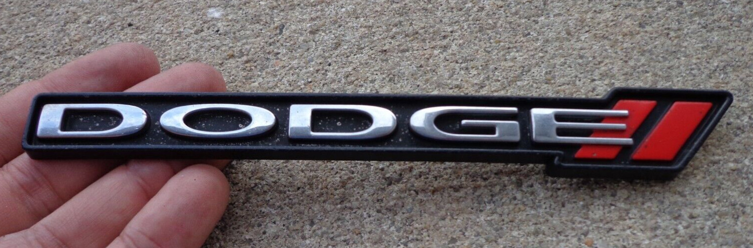 Dodge front grill emblem badge decal logo Dart OEM Genuine Original Factory