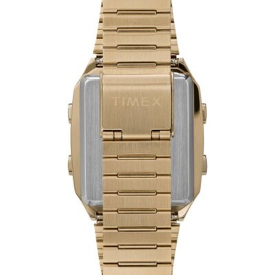 Timex Q LCA Reissue Digital 33mm Gold Watch - Brand New | eBay