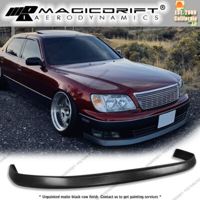 For 98 99 00 Lexus LS400 Front Bumper Lip Spoiler Body kit VIP