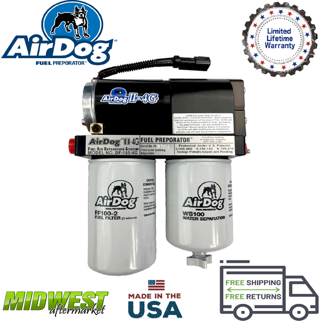 AirDog II4G Fuel Air Separation System DF100GPH for 0110 Chevy GMC Duramax eBay