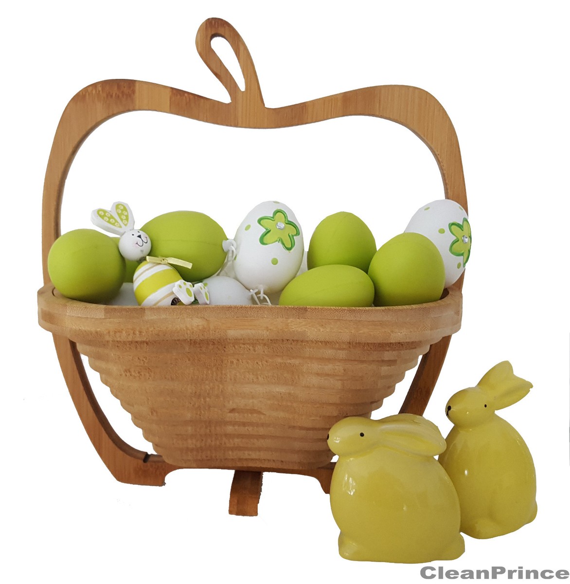 Cestino Pieghevole In Bambù CleanPrince 30x30 Cm - Ciotola Decorativa Per Frutta E Verdura, Ideale Come Sottopentola O Portapane, Design A Uva, Risparmio Spazio - 4