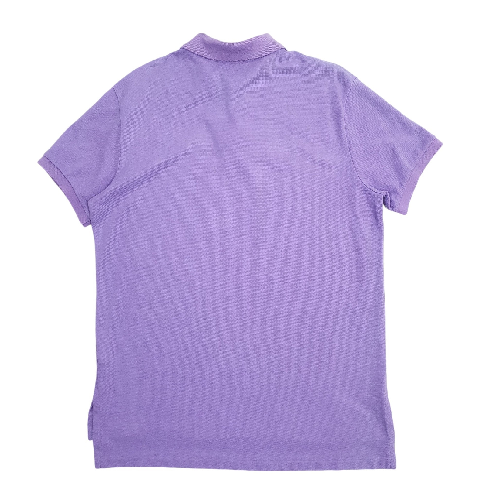 POLO RALPH LAUREN Purple Polo Shirt Short Sleeve Cotton Mens L image 2