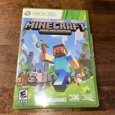 Minecraft Xbox 360 Edition CASE ONLY, NO GAME, NO MANUAL **CASE ONLY**